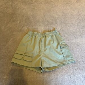 Olive Green Women's Nike Cargo Shorts